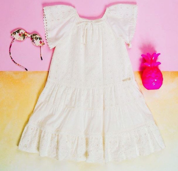 Vestido Laise White - Animê