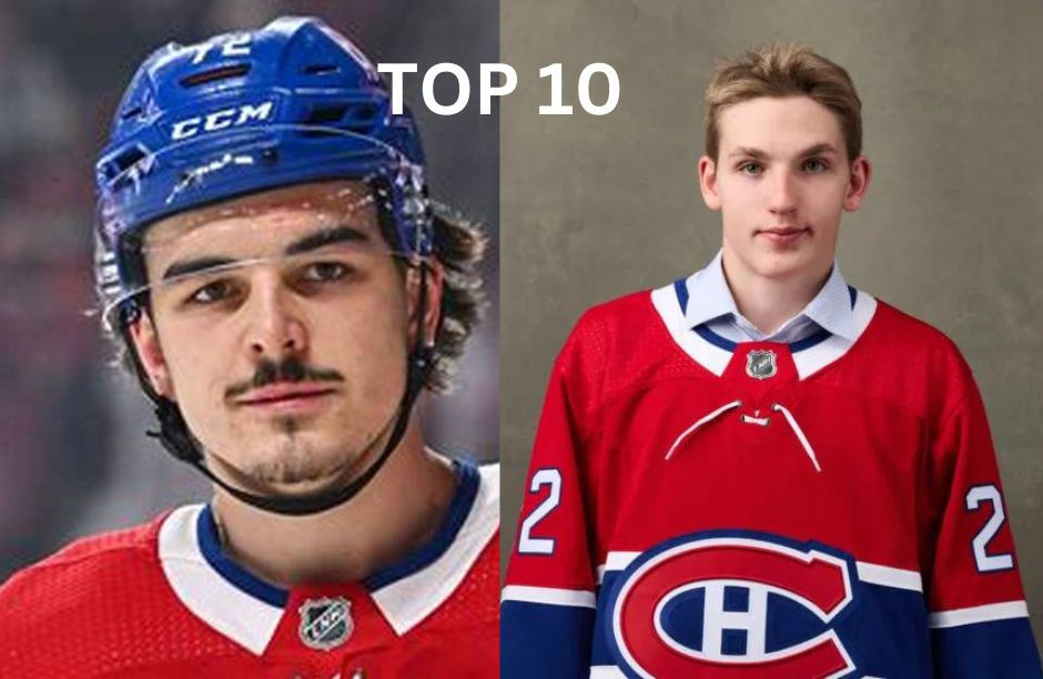 Top 10 joueurs de 24 ans et moins des Habs