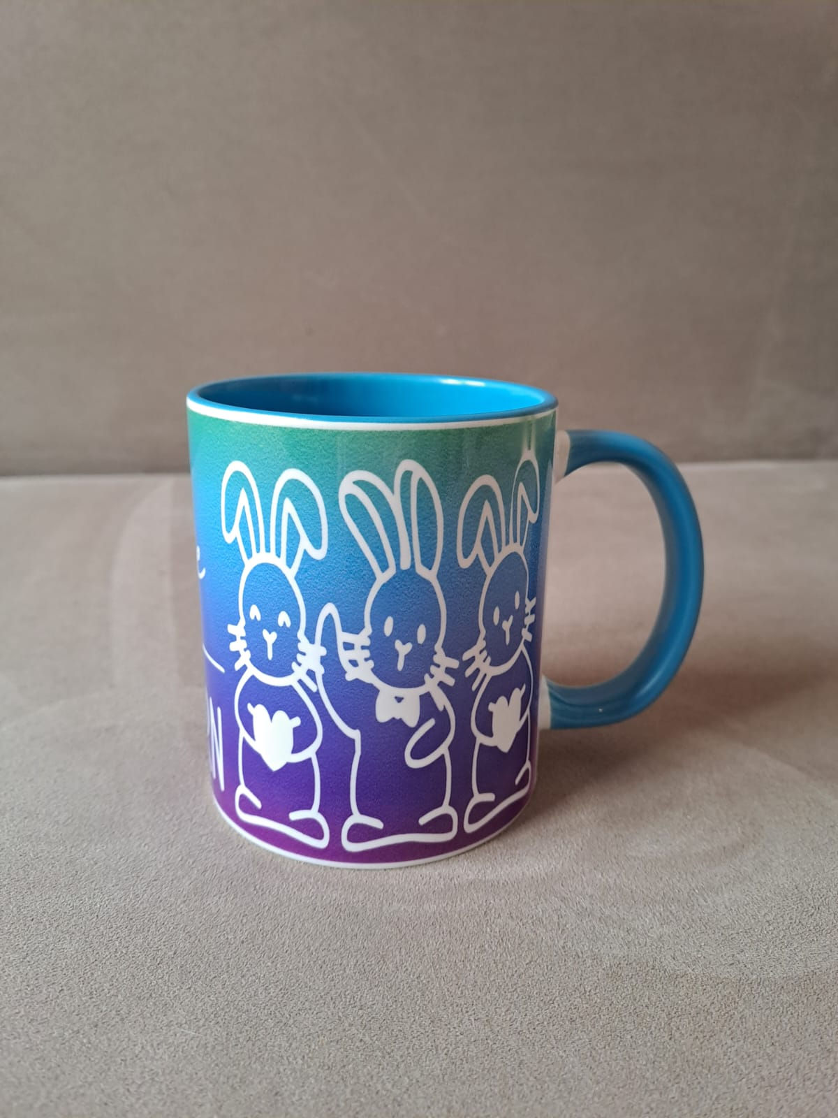 Cup's, Frohe Ostern, blau