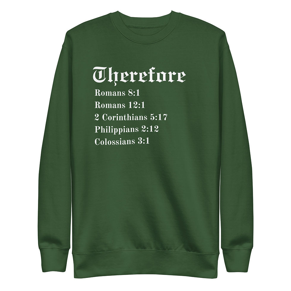 Thumbnail: Therefore Unisex Premium Sweatshirt