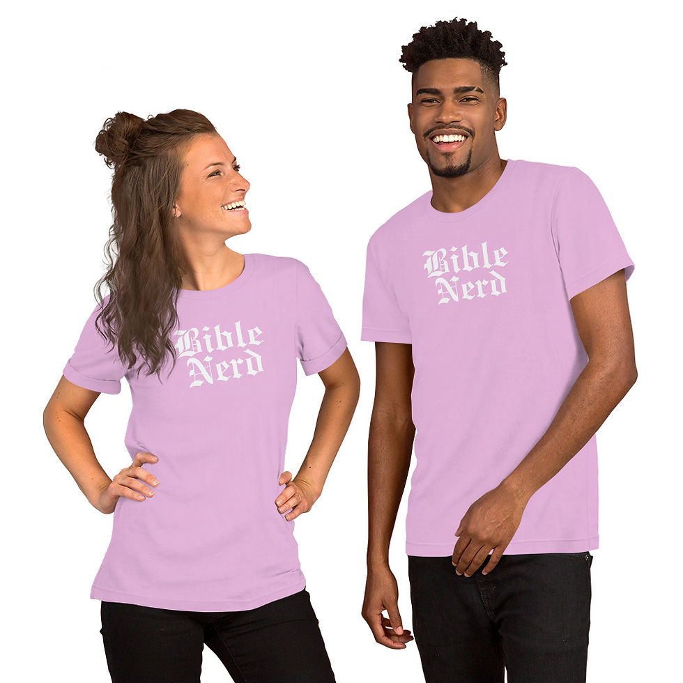 Thumbnail: Bible Nerd Unisex t-shirt