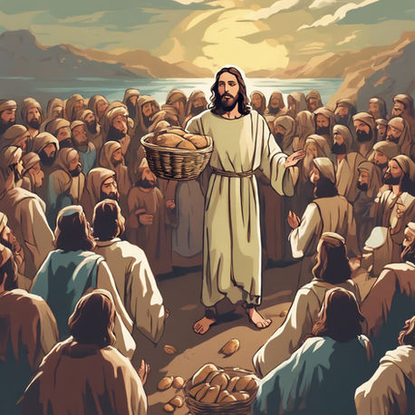 Bible Study- Gospel According to Luke Chpt 9: 1-36 Feeding the 5000 and Transfiguration