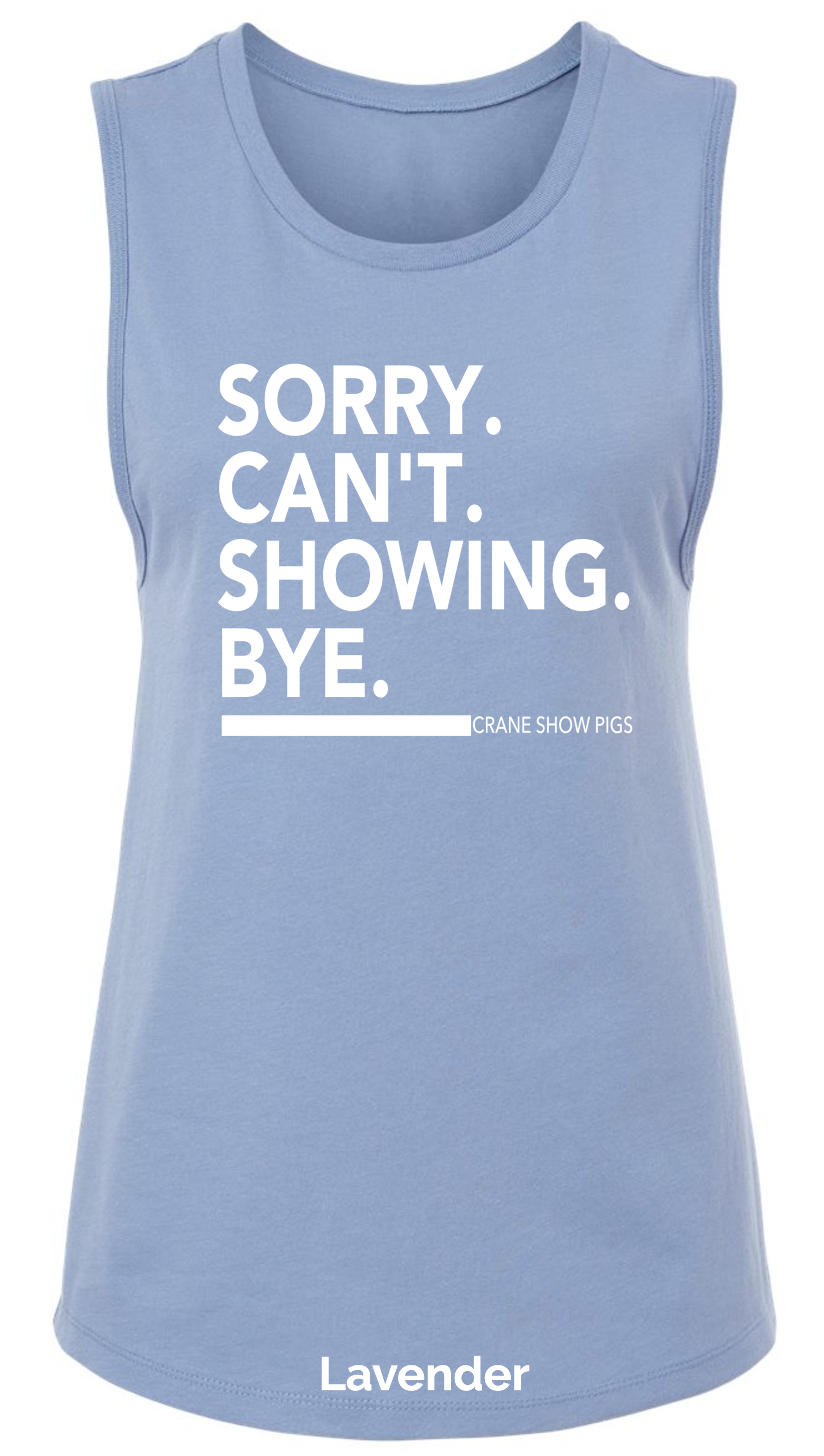 Crane Sorry Can't Tank