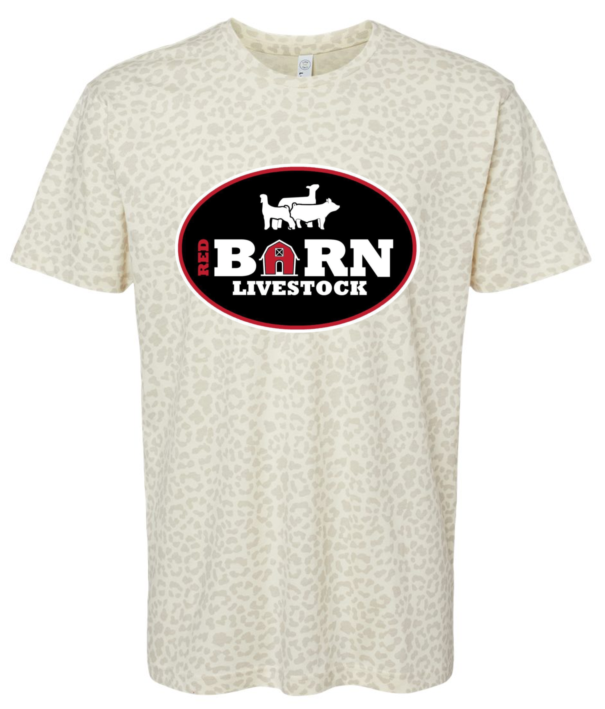 Red Barn Cheetah Tee