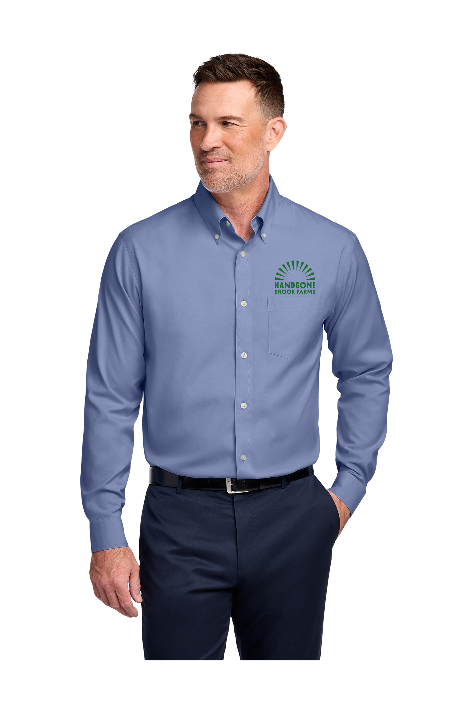 Brooks Brothers Pinpoint-Tall Fit