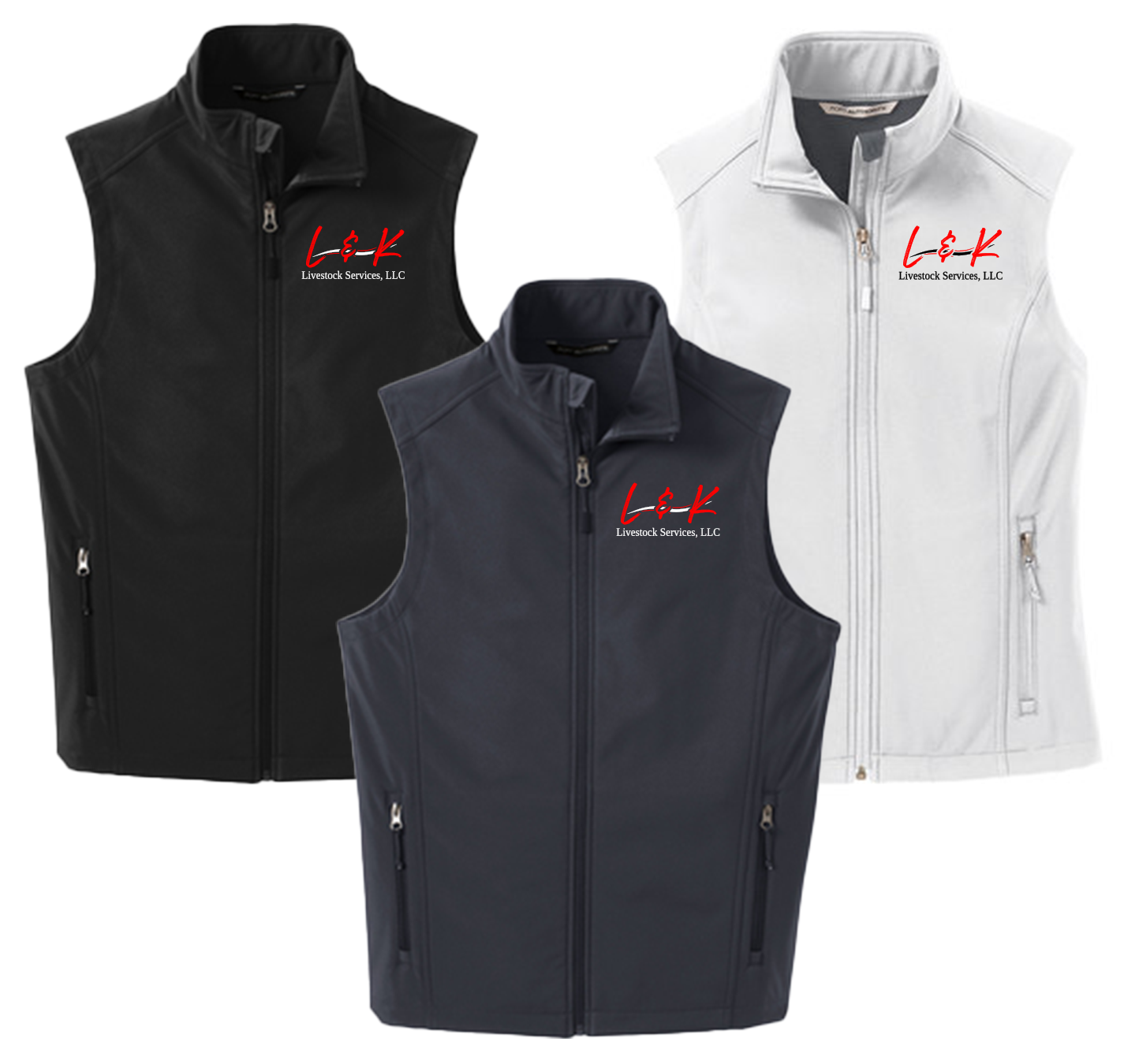 L&K Livestock SoftShell Lined Vest