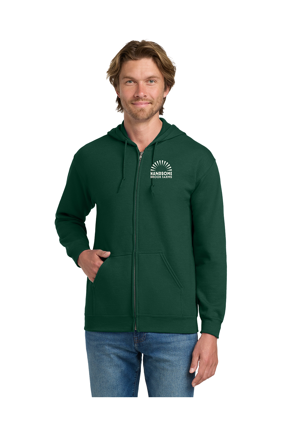 Thumbnail: Gildan Heavy Blend Zip Hoodie