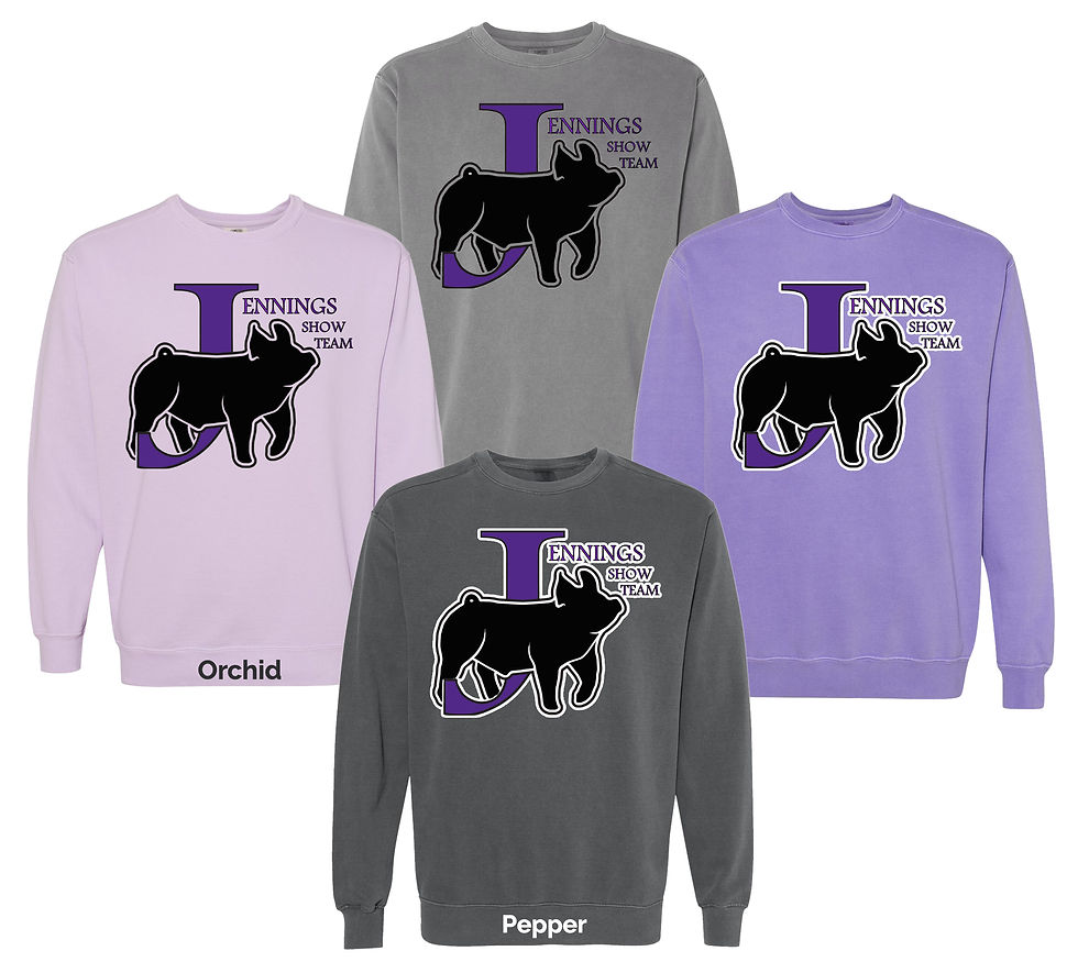 Jennings Livestock Comfort Colors Sweatshirt