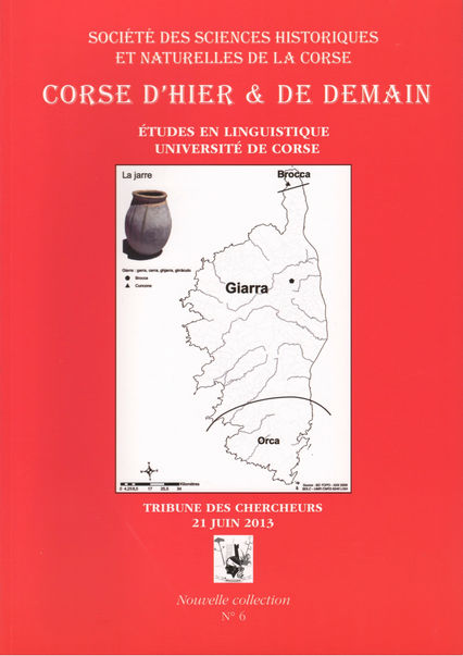 Vient de paraître! Appena pubblicatu!