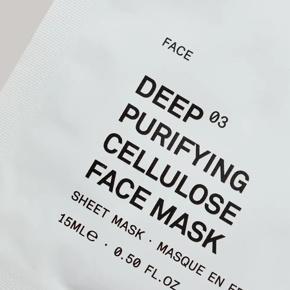 Miniaturbild: DEEP PURIFYING CELLULOSE FACE MASK 03