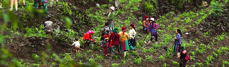 Hmong village, Ha Giang, Vietnam