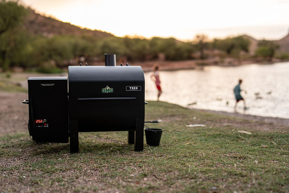 Thumbnail: Green Mountain Grills Trek 2.0 Prime WiFi Wood Pellet BBQ Grill