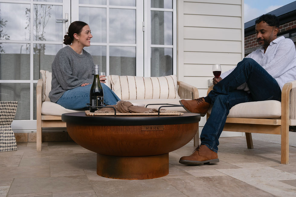 Thumbnail: Hark Rory 80 Corten Steel Fire Pit