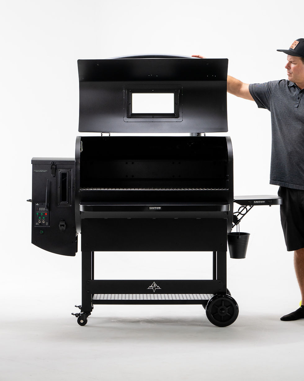 Thumbnail: GMG Green Mountain Grills Peak Prime 2.0 WiFi Wood Pellet BBQ Grill