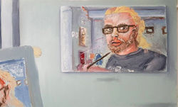 Dorian Grey (Self Portrait in a Mirror)