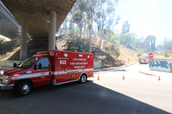 SILVER LAKE BRUSH FIRE