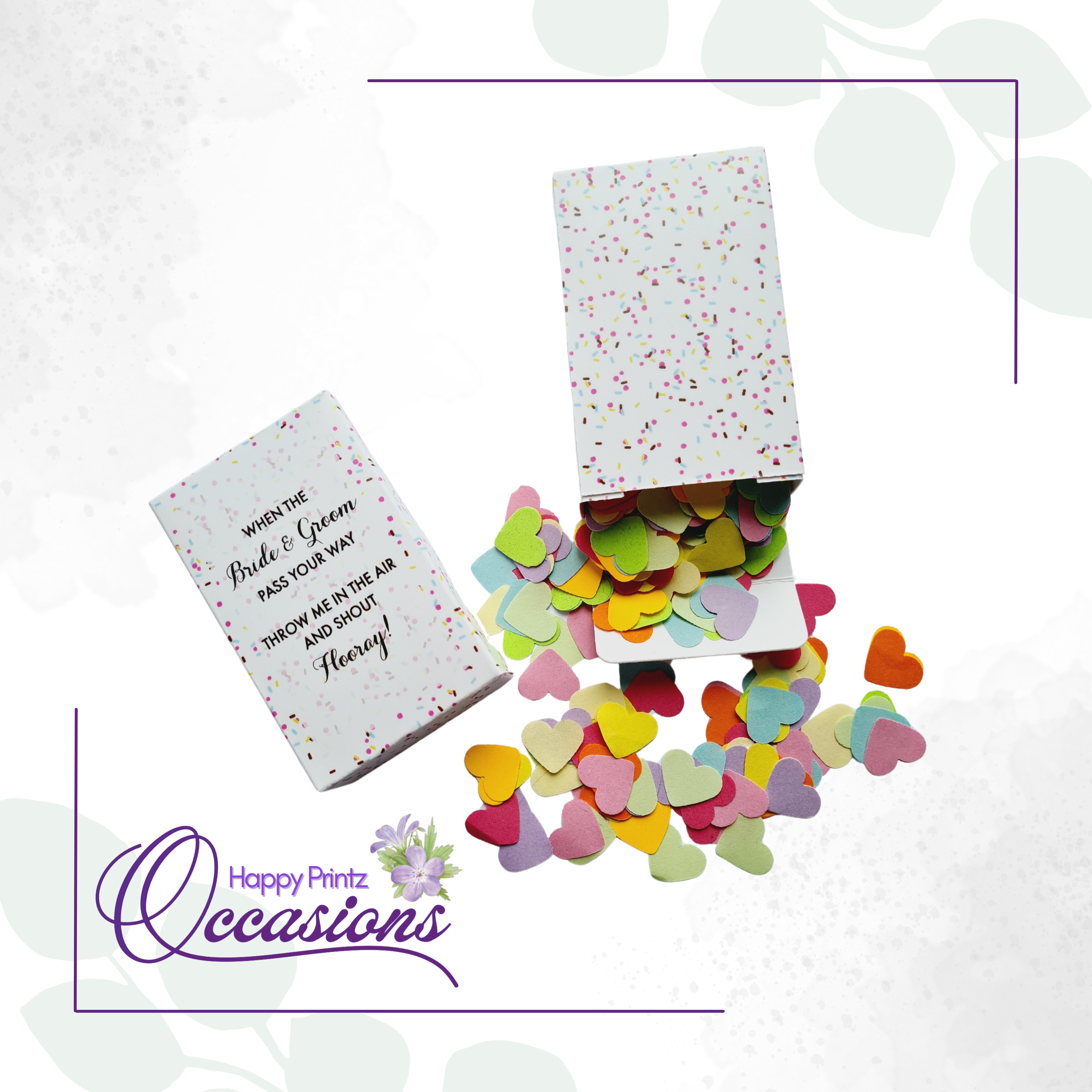 Wedding Confetti - Rainbow Mix