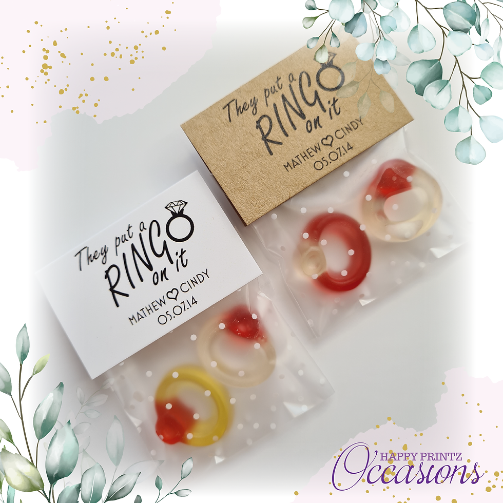Thumbnail: Wedding Favour DIY Kit - They put a ring on it
