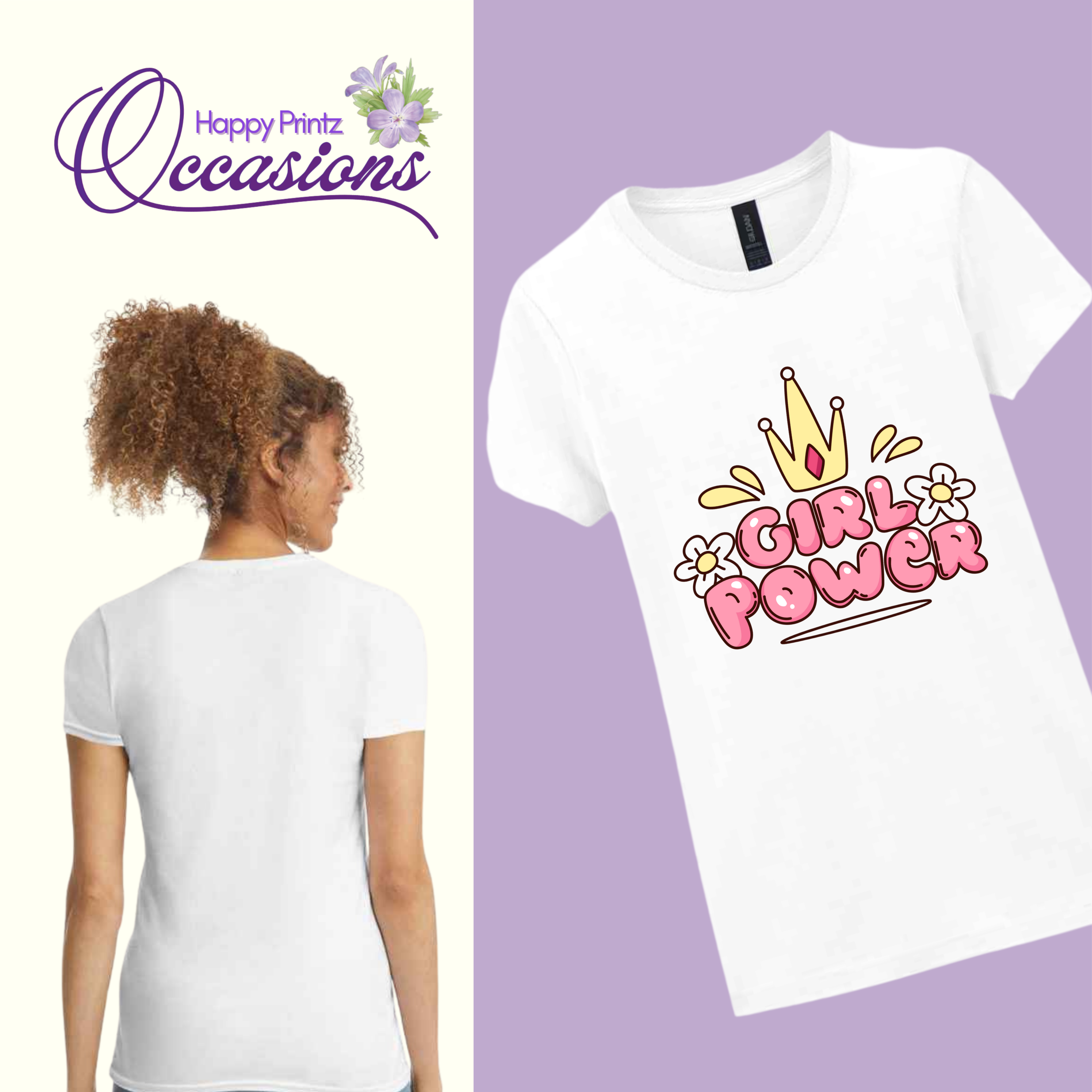 Girl Power Crown T-Shirt
