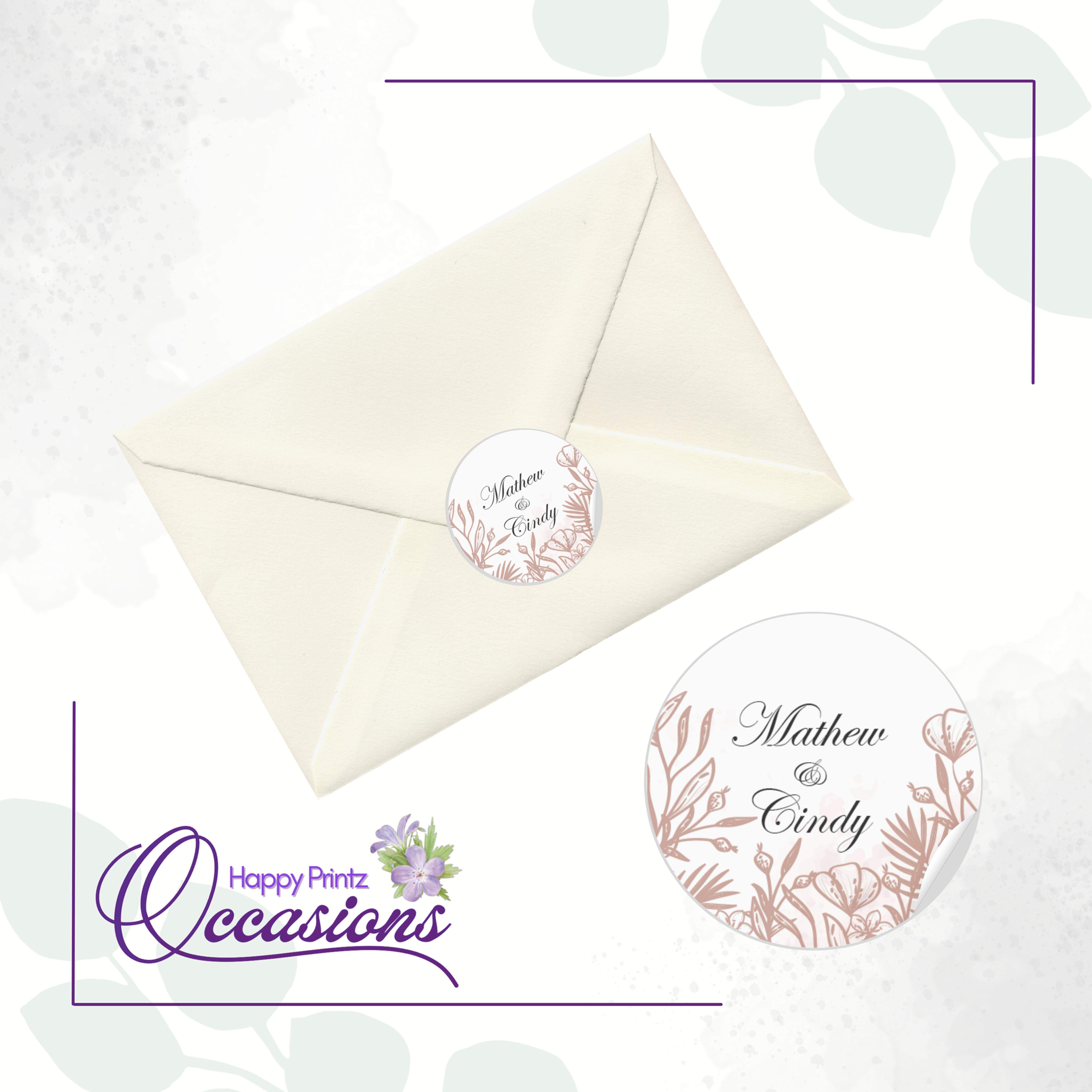 Classic Bronze - Envelope Seal