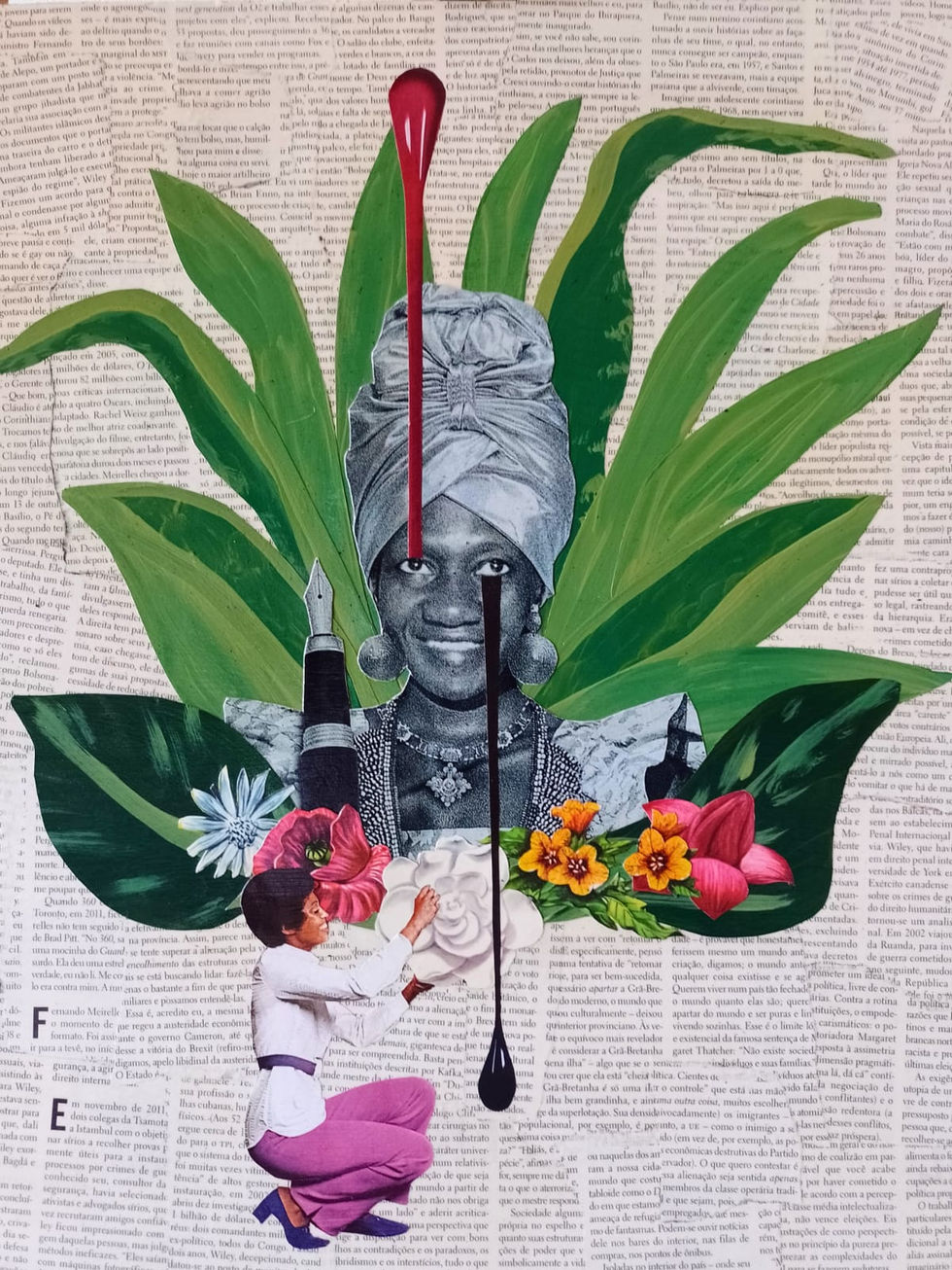 Carolina de Jesus - 40x60cm 
(vendida)