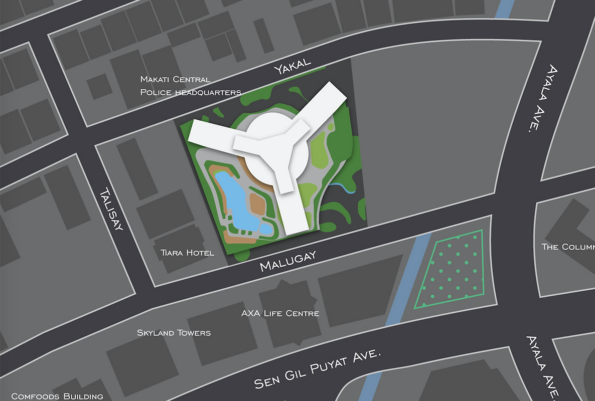 The Rise Makati - Site Development Plan.