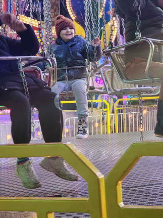 Young boy on rider - Royal Adelaide Show