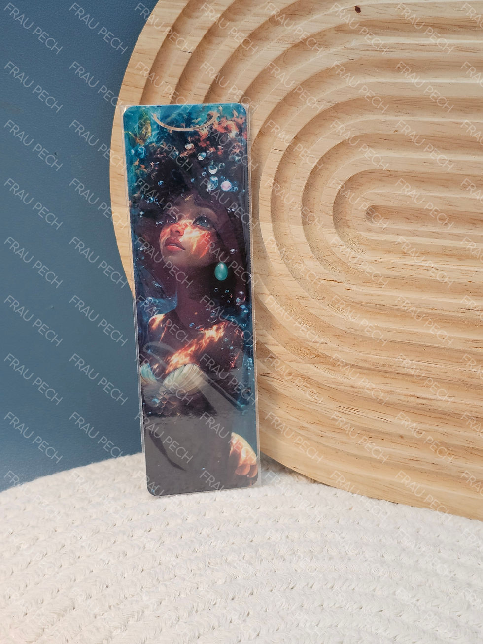 Miniaturbild: LESEZEICHEN MIT LASCHE * MEERJUNGFRAU