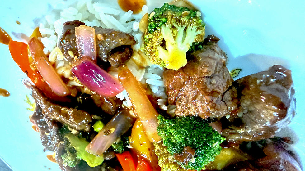 Asian Sesame Beef Stir Fry made from Weise Farms Wagyu Beef Stew Meat is a quick meal your family will love.