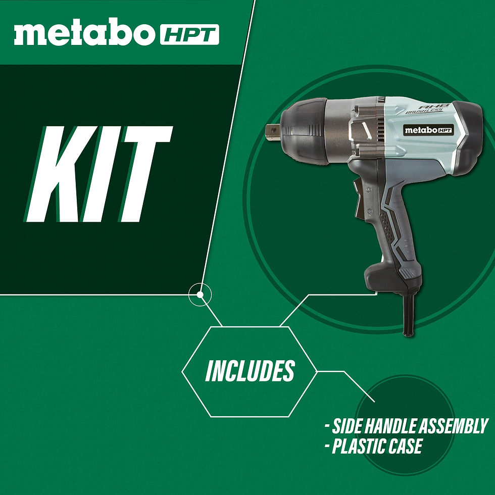 Thumbnail: 3/4 Inch Square Drive AC Brushless Impact Wrench | Metabo HPT WR22SE