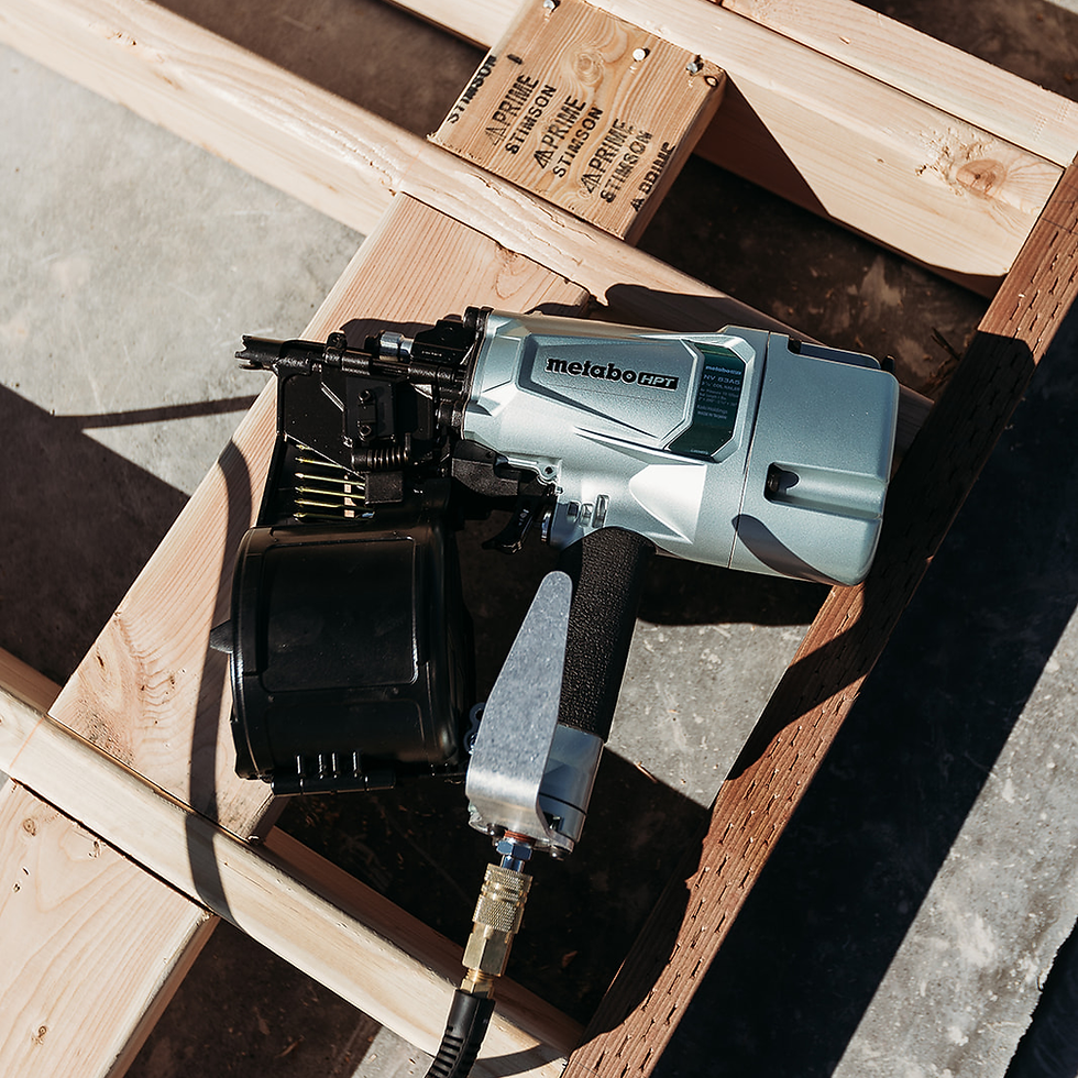 Thumbnail: 3-1/4 Inch Coil Framing Nailer | Metabo HPT NV83A5