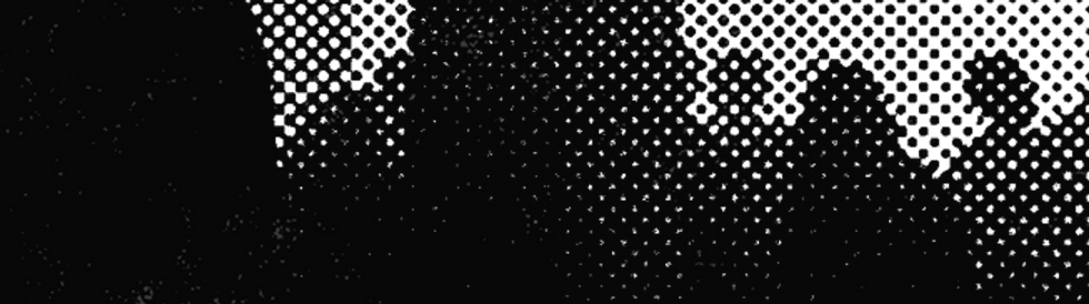 Halftone Image of Crowd