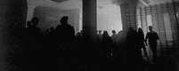 Halftone Image of Crowd