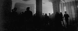 Halftone Image of Crowd
