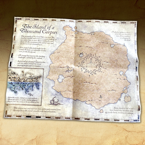Corpse Map Riparia Isle of 1000 Corpses Map | skeletonkeygames