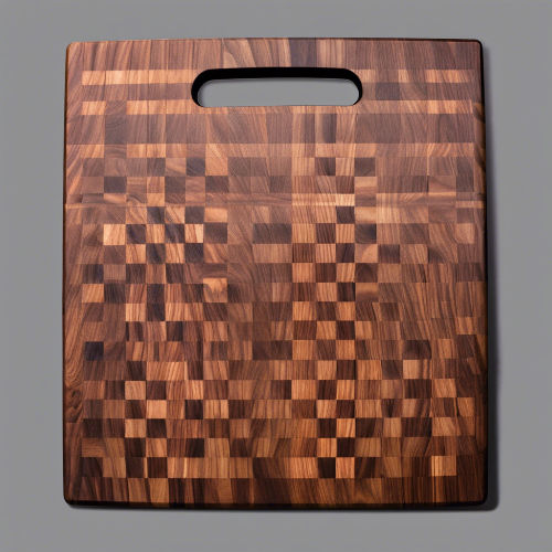 End Grain Walnut Cutting Board