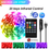 Thumbnail: LED Lights for Room Decor RGB 3535 Infrared Remote Control Music Flash Lamp for 