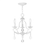 Thumbnail: Chesterfield 3 Light Antique White Mini Chandelier
