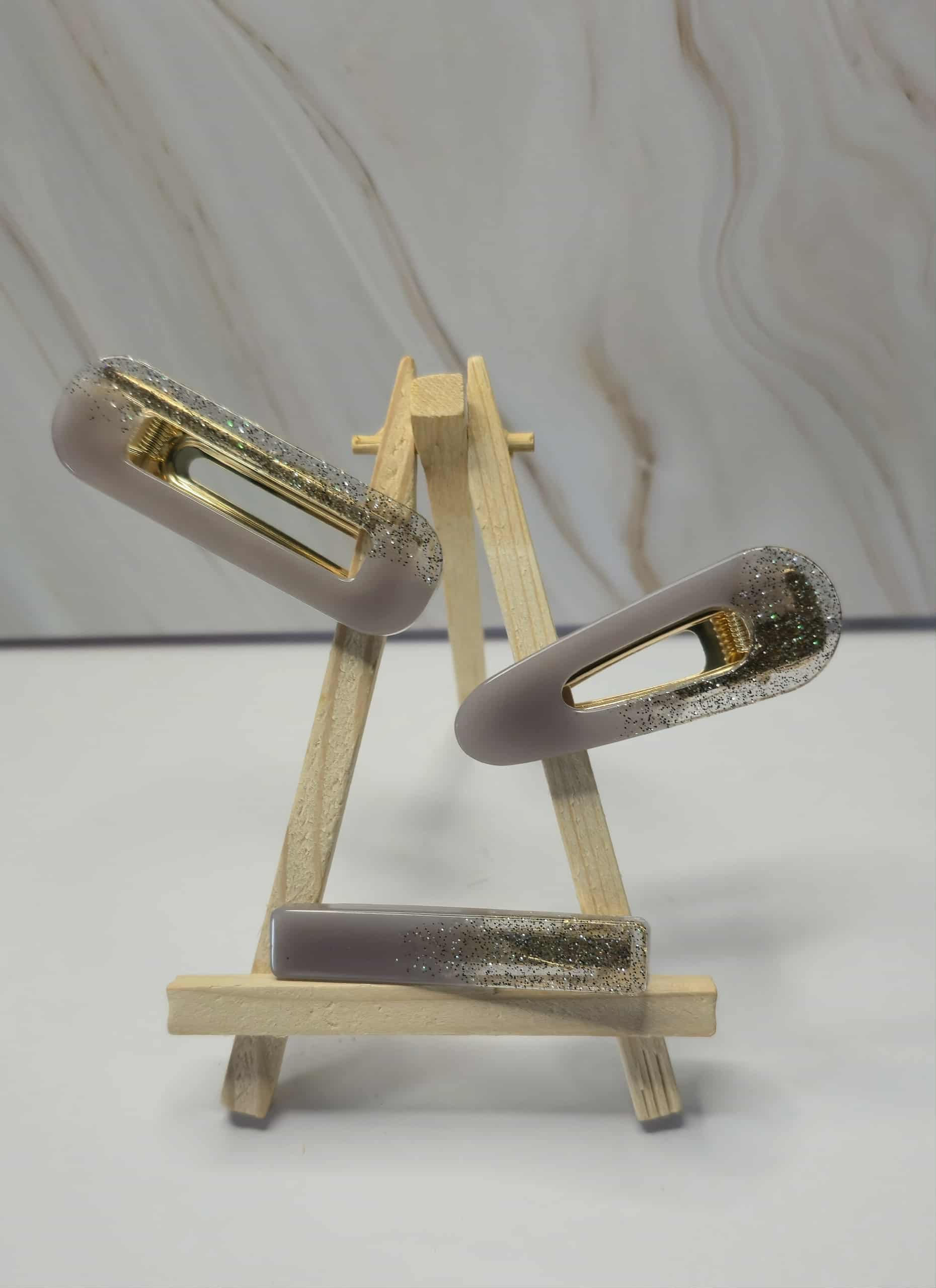 Résine - Barrettes à cheveux - M