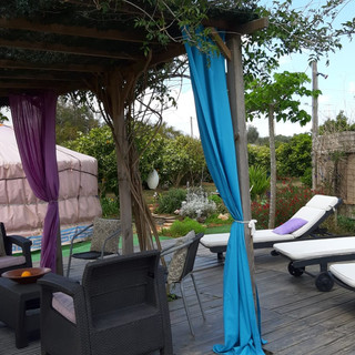 Deck & Yurt