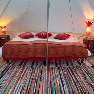 The tent for a couple