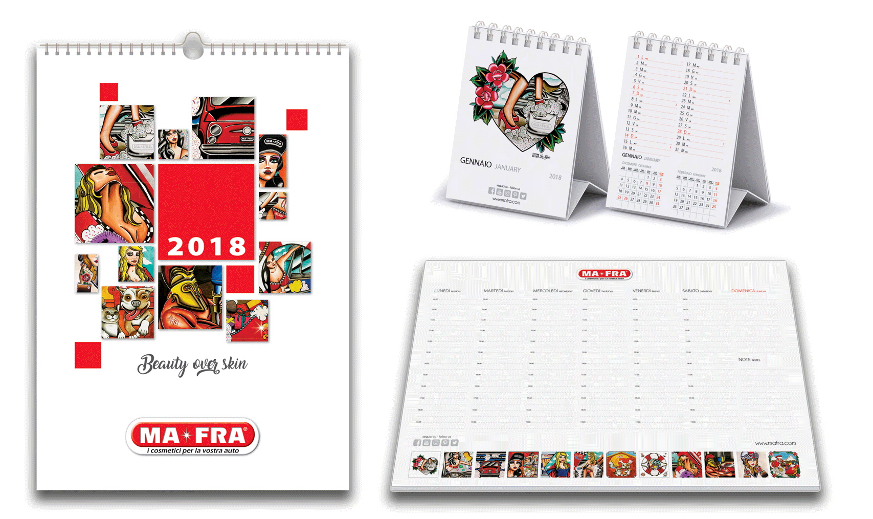 MAFRA Calendario 2018