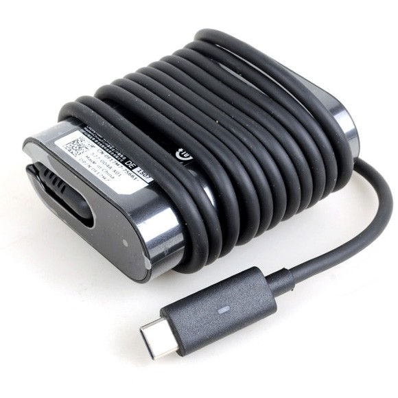 Genuine 45W USB-C Dell XPS 13 9370 AC Adapter Charger + Free Cord Laptop Power Supply Adapter Cord