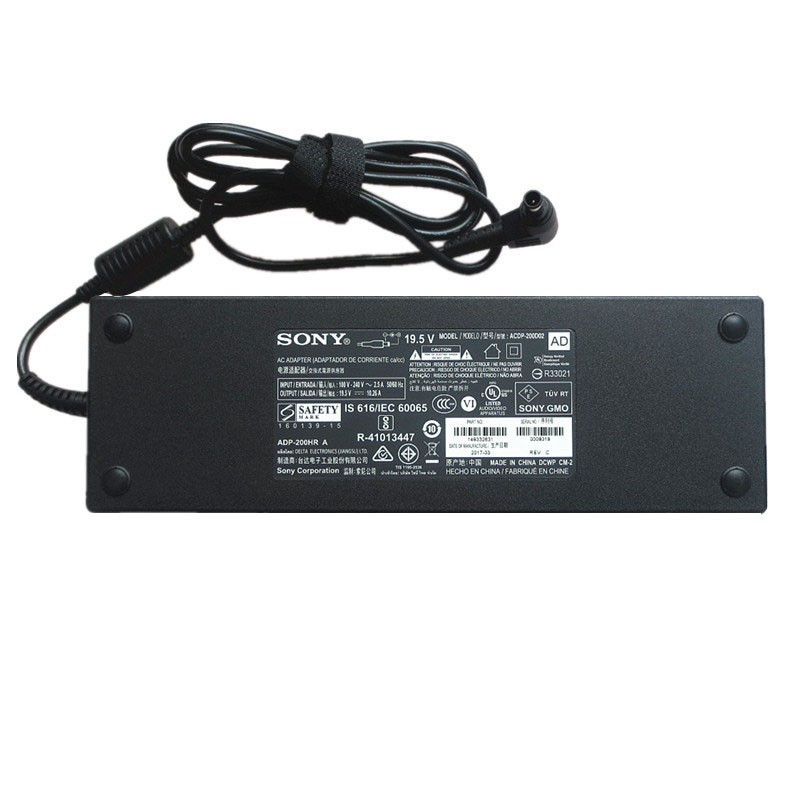 Genuine 200W Sony XBR55X900E AC Adapter Charger + Free Cord Laptop Power Supply Adapter Cord