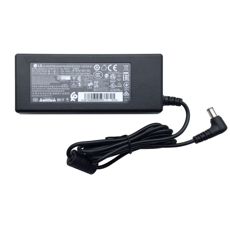 New 19V LG 21:9 UltraWide 29UM57 29UM57-P AC Adapter Charger Laptop Power Supply Adapter Cord