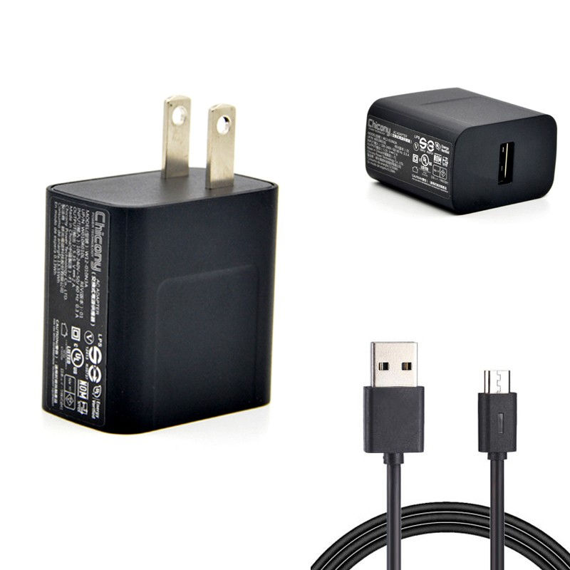 Genuine Amazon Kindle A02710 FA-0501800SUB Adapter + Micro USB Cable Laptop Power Supply Adapter Cord
