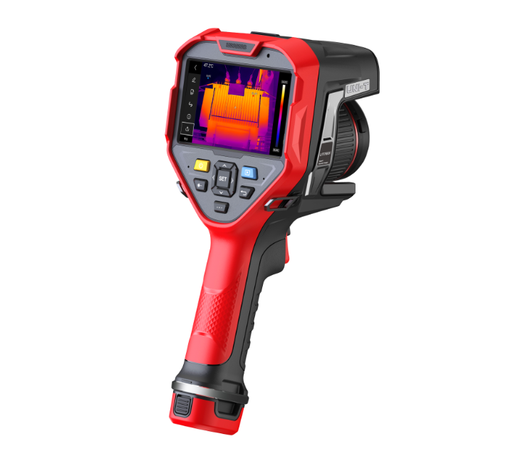 Thumbnail: UTi740XH features a high-resolution infrared detector of 400×300 pixels and a 13MP digital camera.