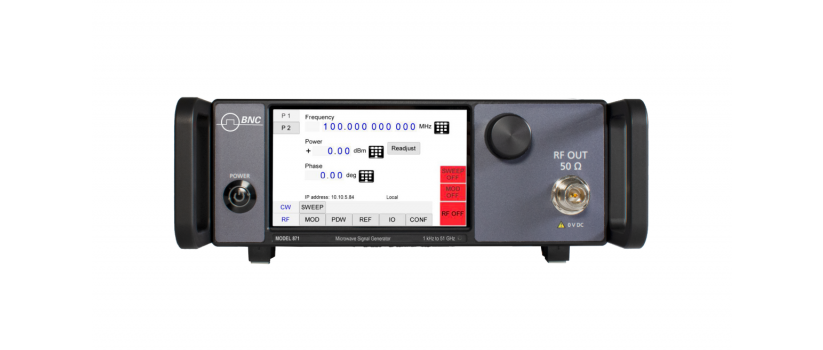 Thumbnail: Berkeley BNC Model 871 Single or Multi Channel Signal Generator Closeup