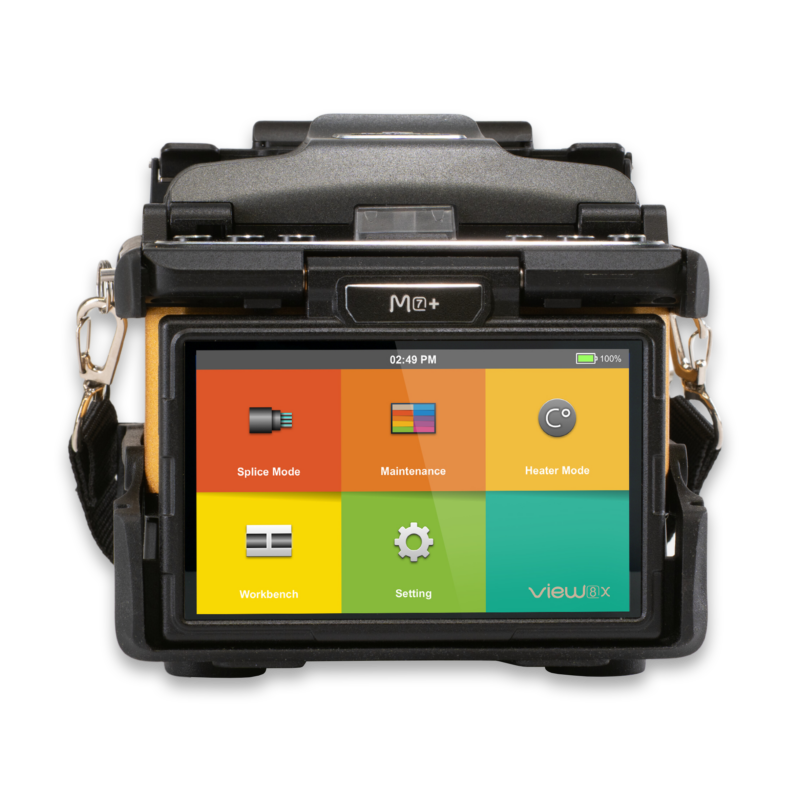 A Lightweight & Compact Active V-Groove Cladding Alignment Fusion Splicer with AI-Driven Features and embedded IoT & GPS Modu