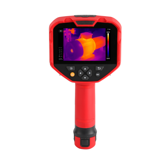 The UTi760H is equipped with a high-sensitivity infrared detector (＜35mK) boasting 640×480 infrared resolution,
